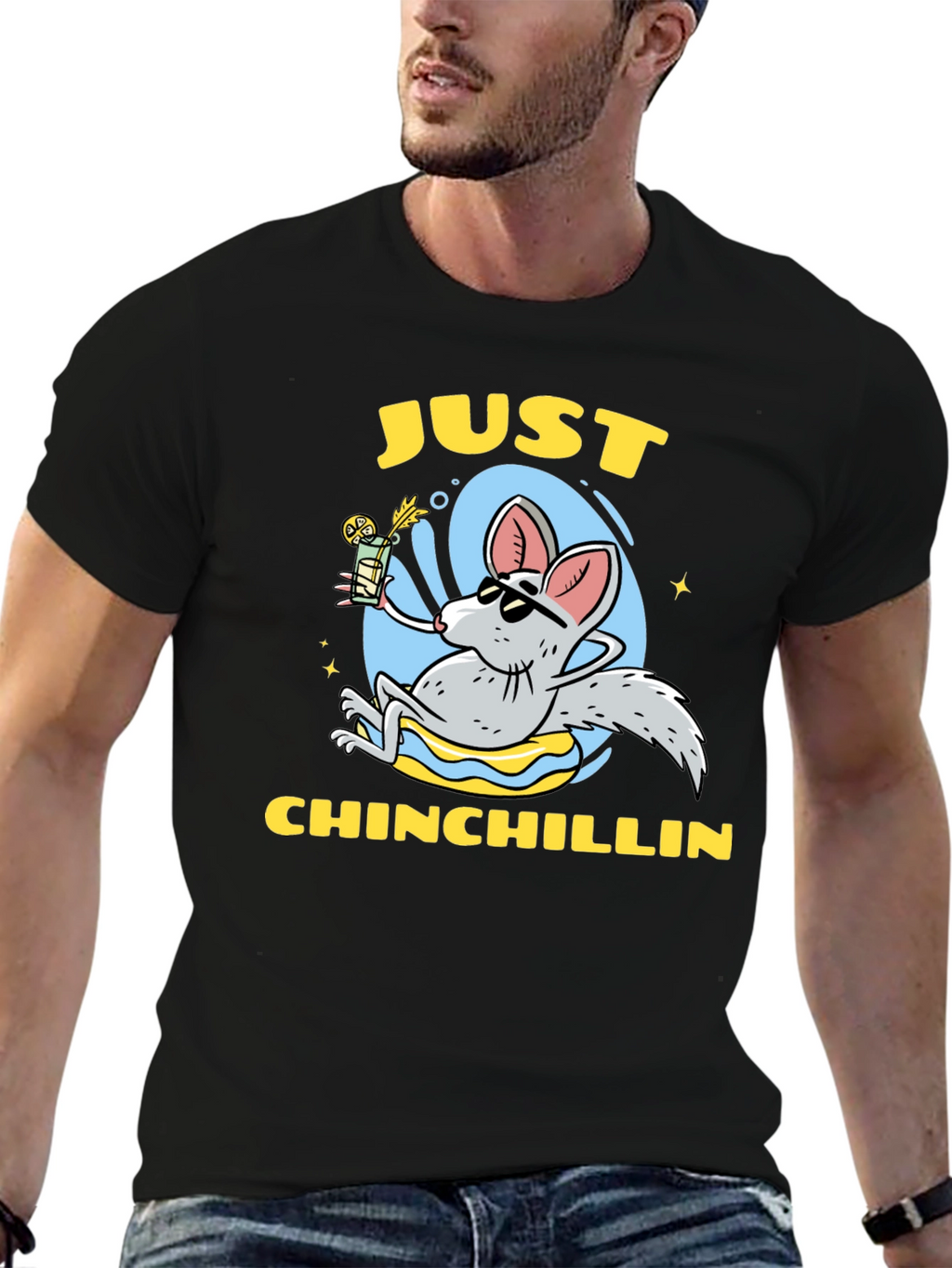 Just Chinchillin Graphic T-Shirt