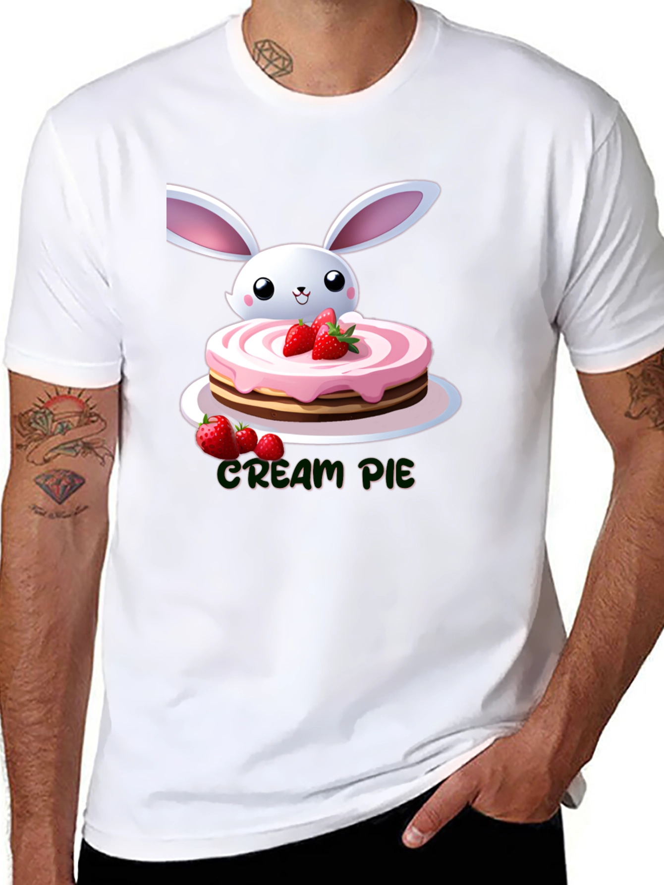 Cream Pie Bunny T-Shirt