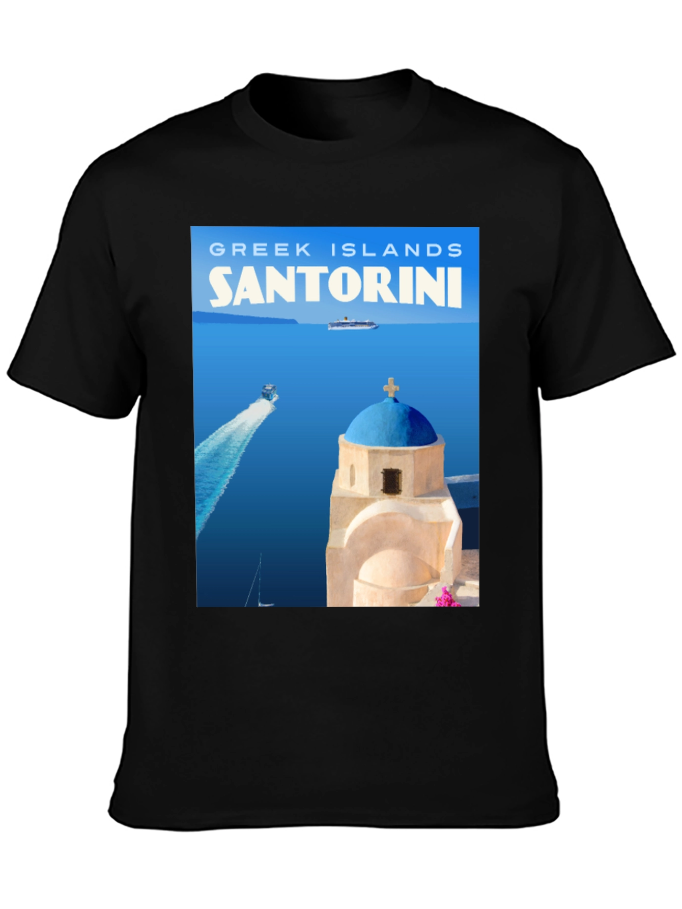 Santorini Greece T-Shirt