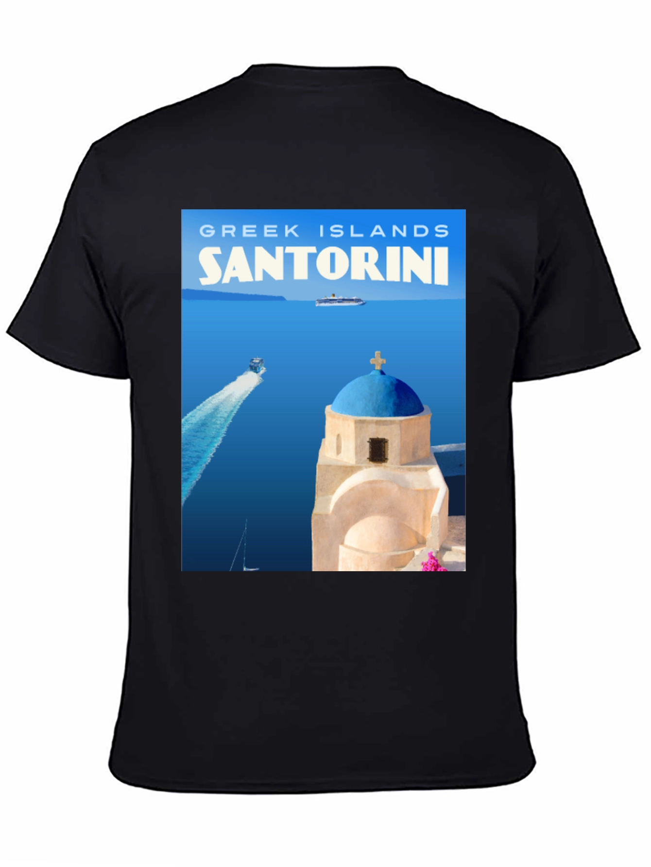 Santorini Greece T-Shirt