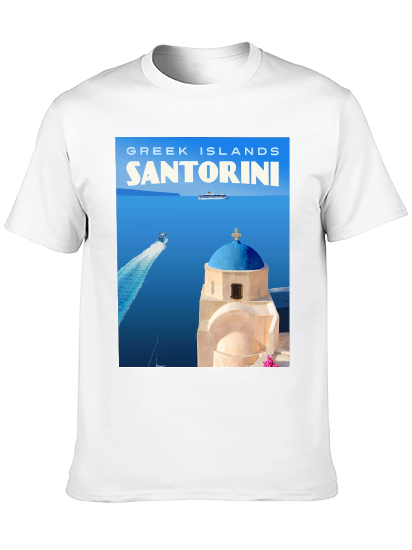 Santorini Greece T-Shirt