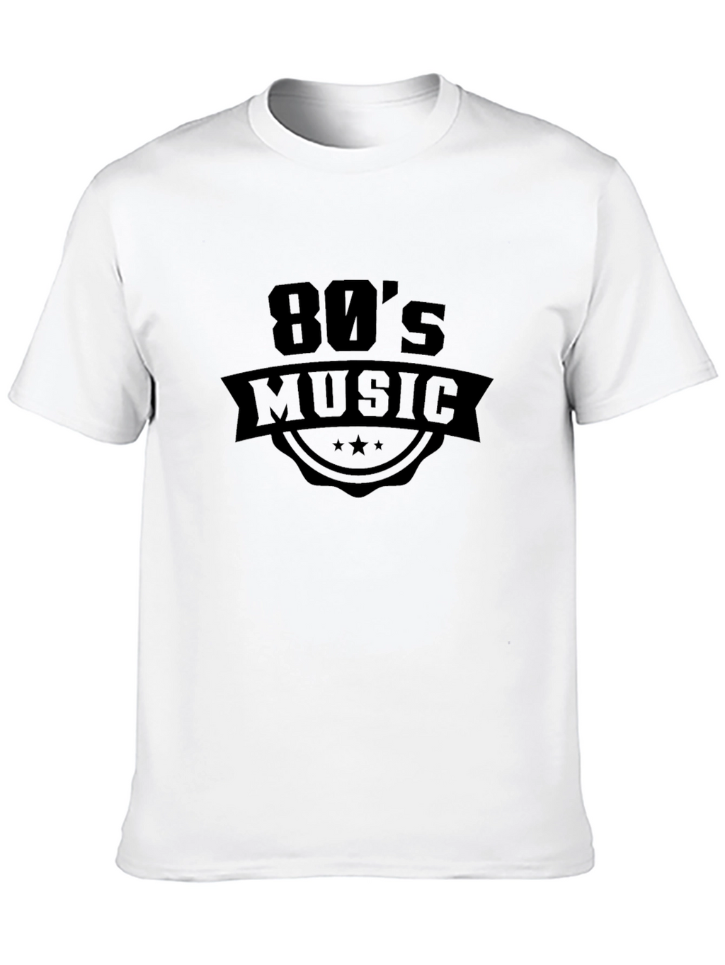 80s Music Graphic T-Shirt Retro Style