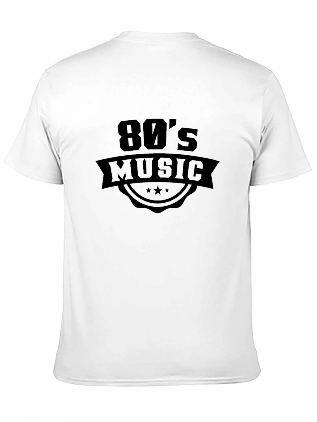 80s Music Graphic T-Shirt Retro Style