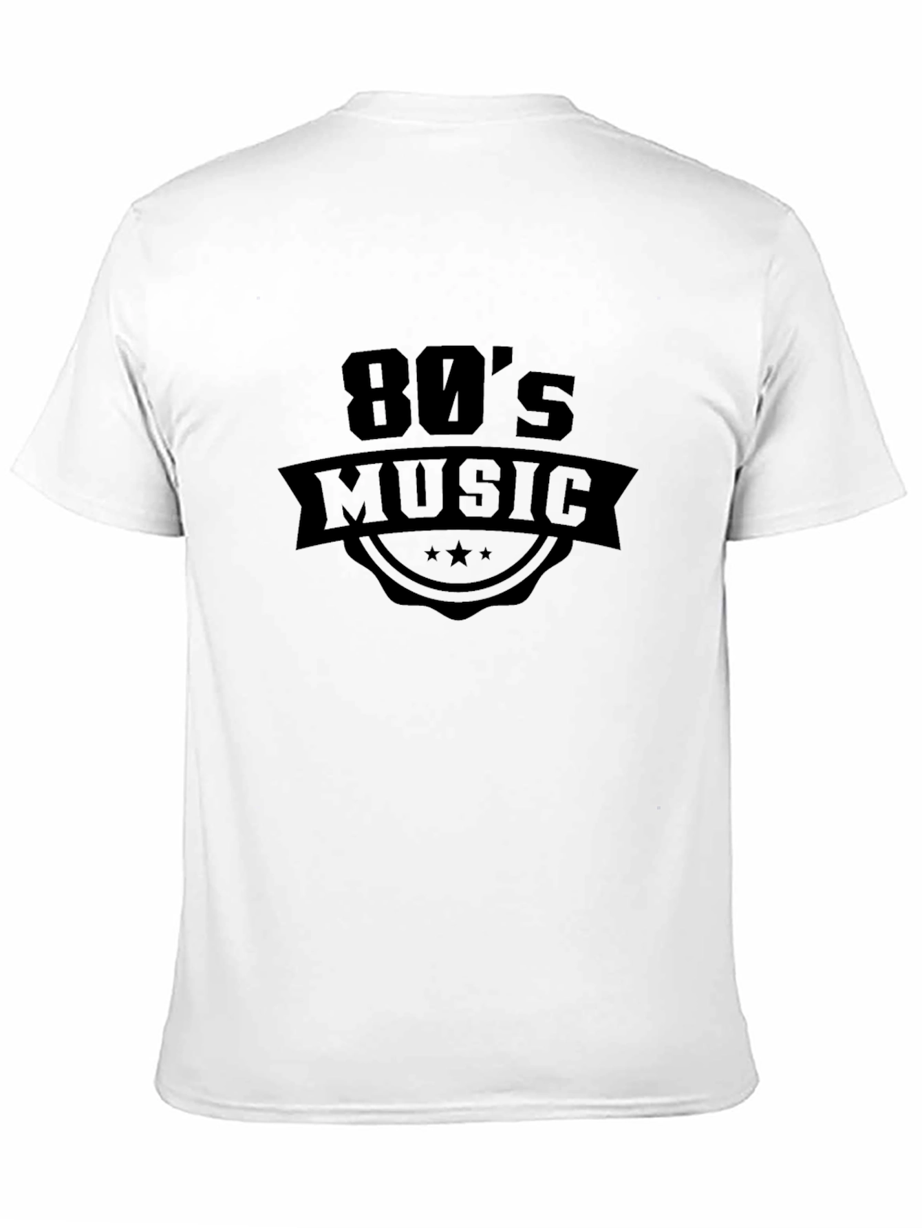 80s Music Graphic T-Shirt Retro Style