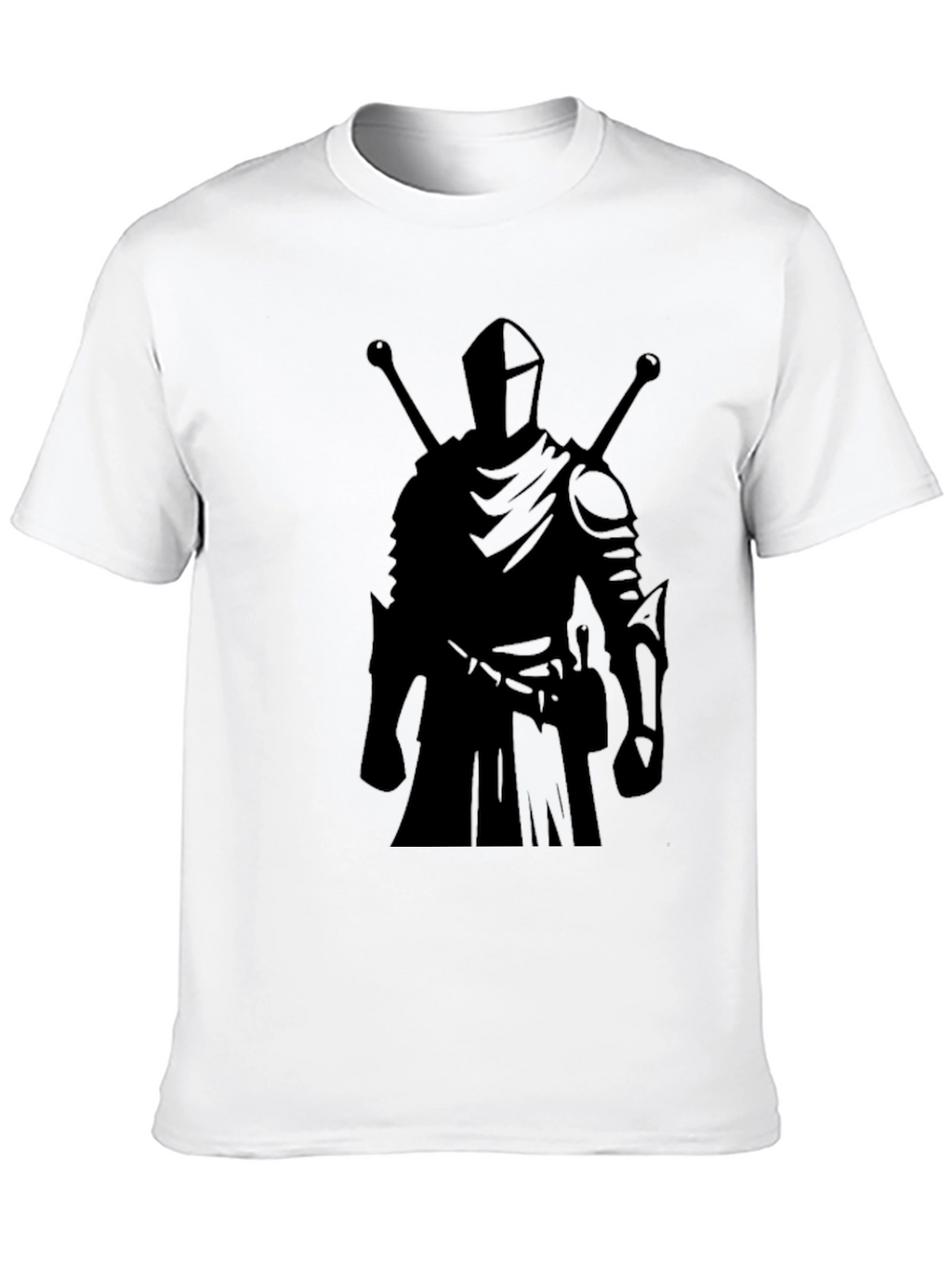 Knight Graphic Black T-Shirt