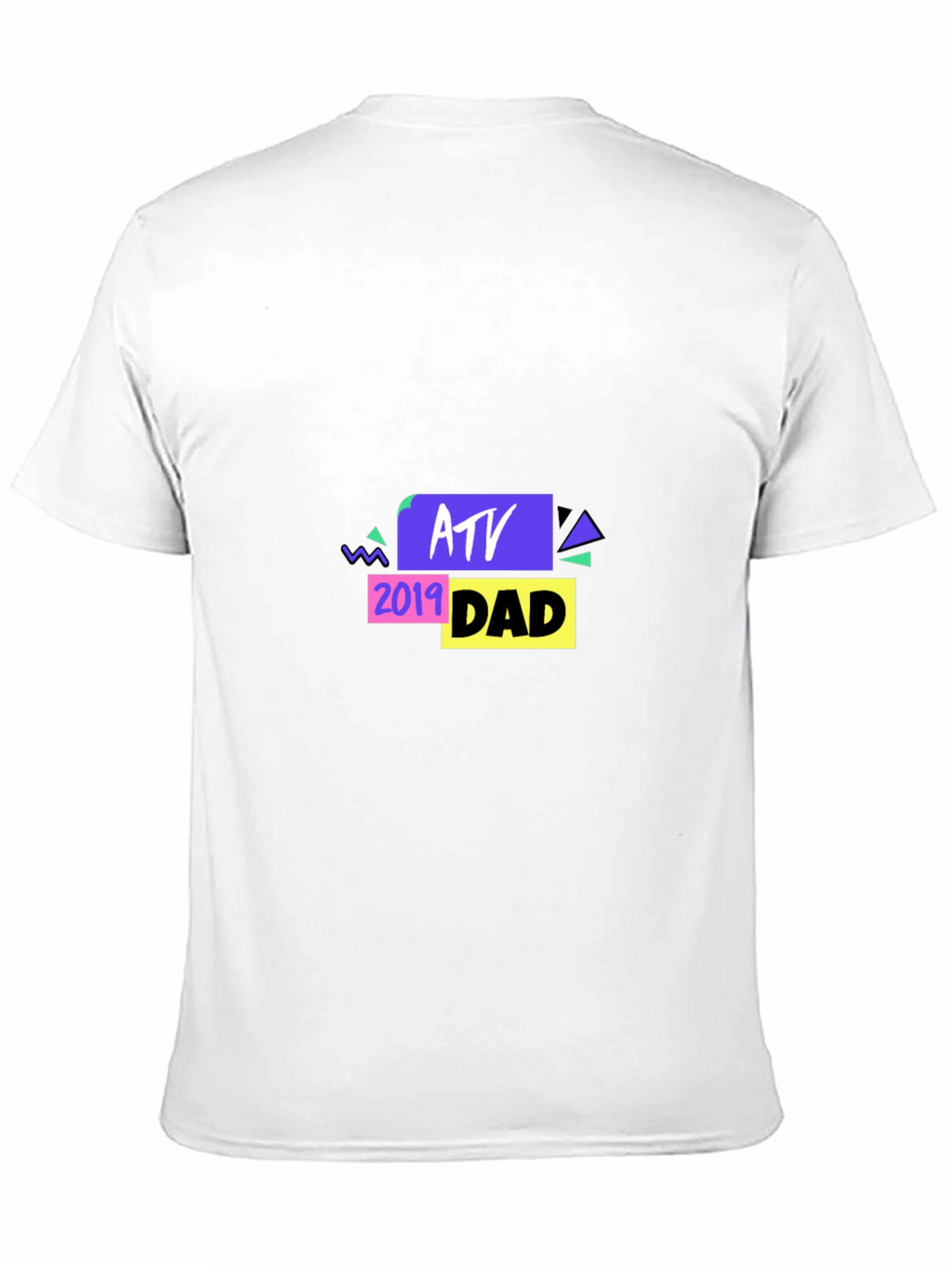 ATV Dad 2019 Black T-Shirt - Graphic Tee