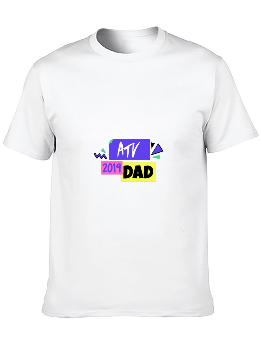 ATV Dad 2019 Black T-Shirt - Graphic Tee