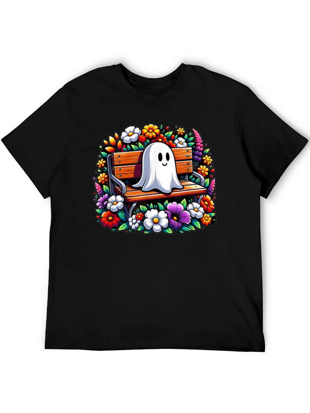 Ghost on Bench Graphic Tee