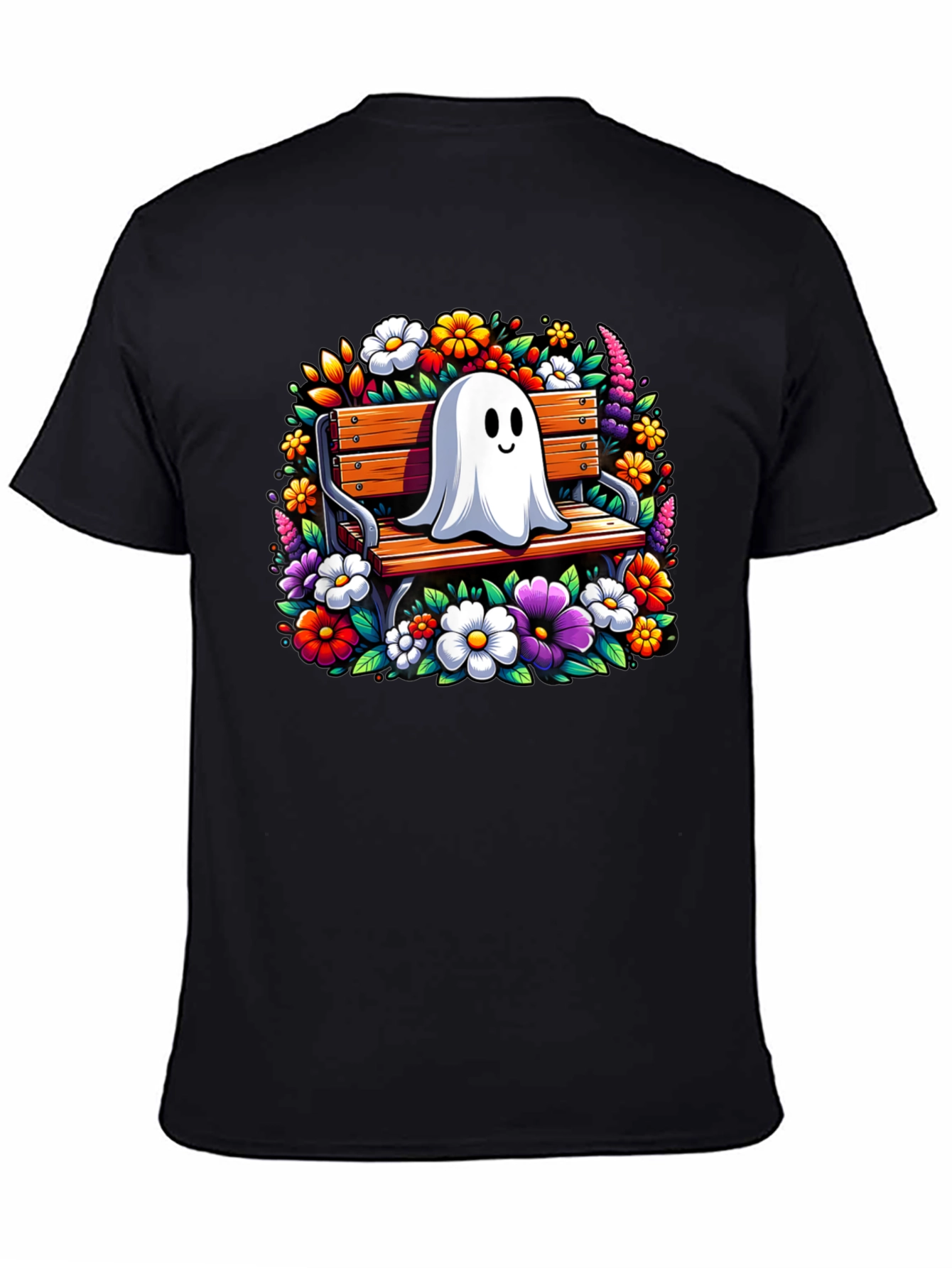 Ghost on Bench Graphic Tee