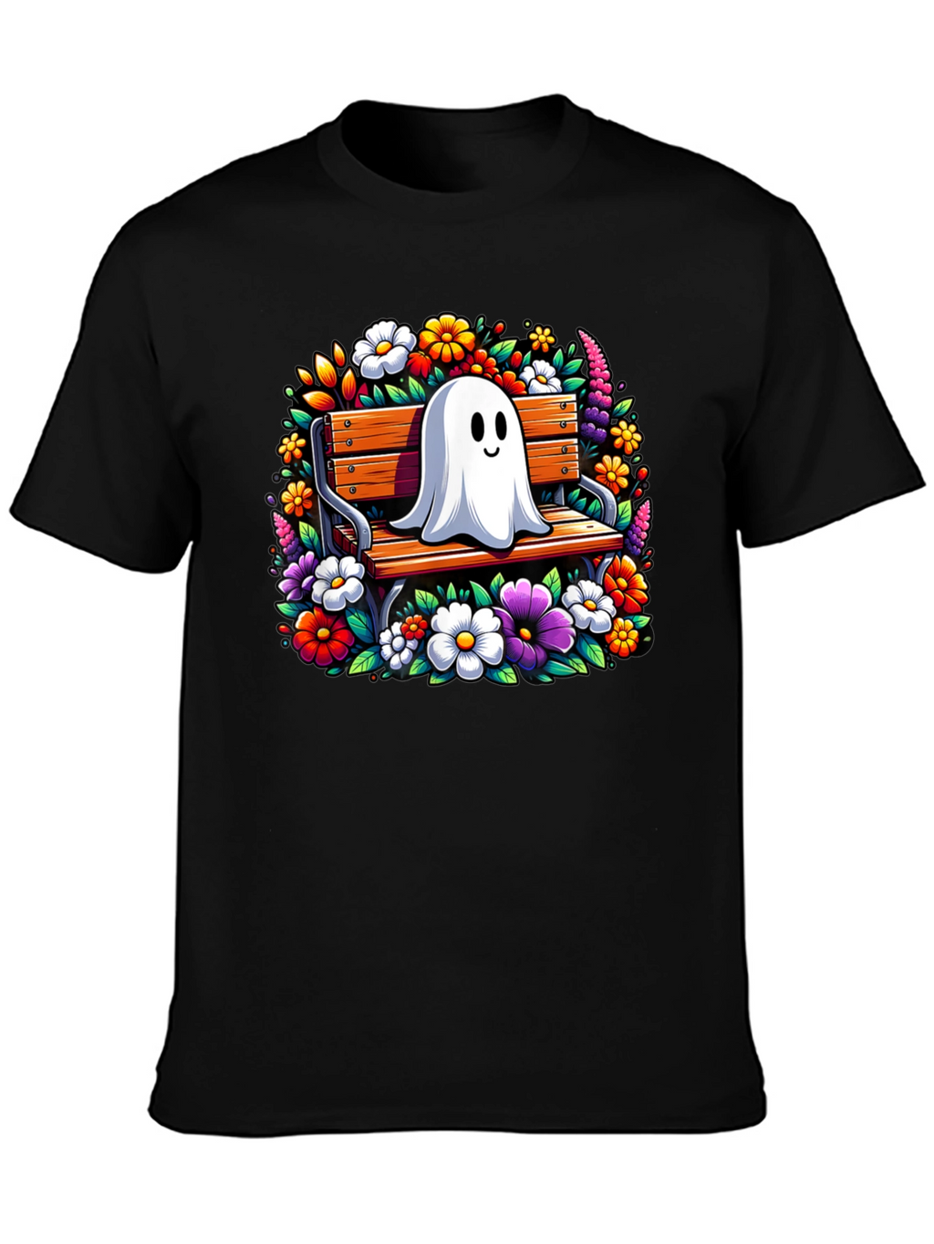 Ghost on Bench Graphic Tee