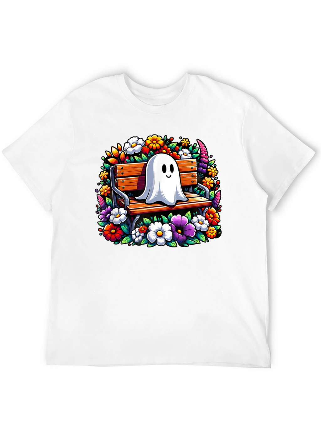Ghost on Bench Graphic Tee