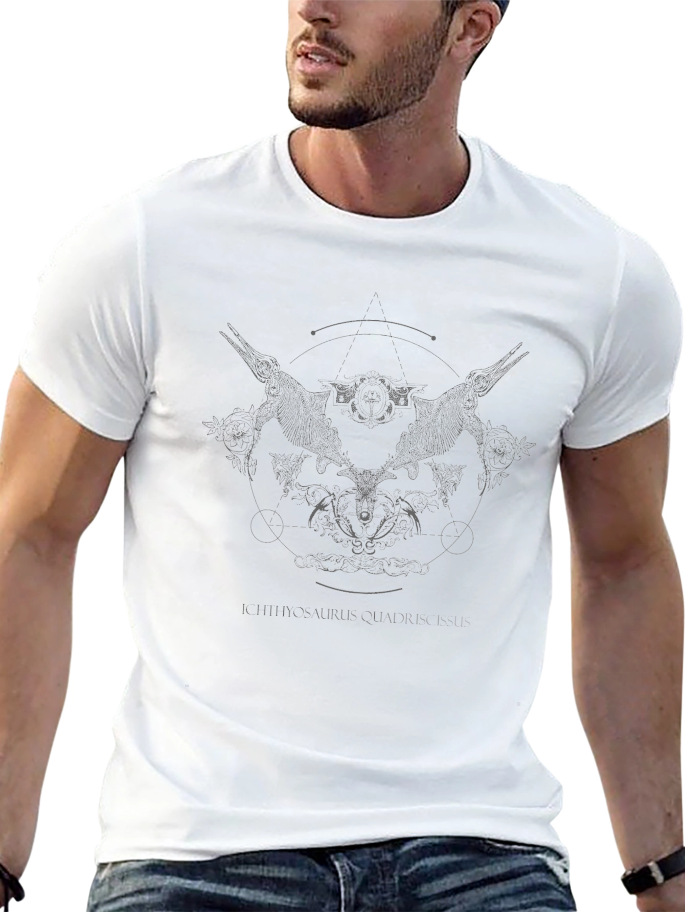 Ichthyosaurus T-Shirt - Dark Graphic Tee