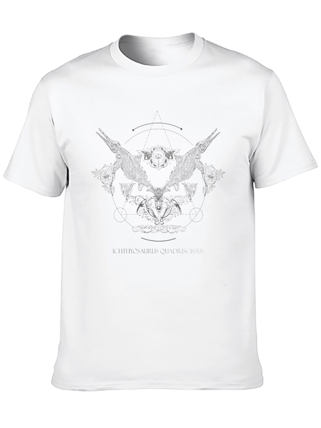 Ichthyosaurus T-Shirt - Dark Graphic Tee