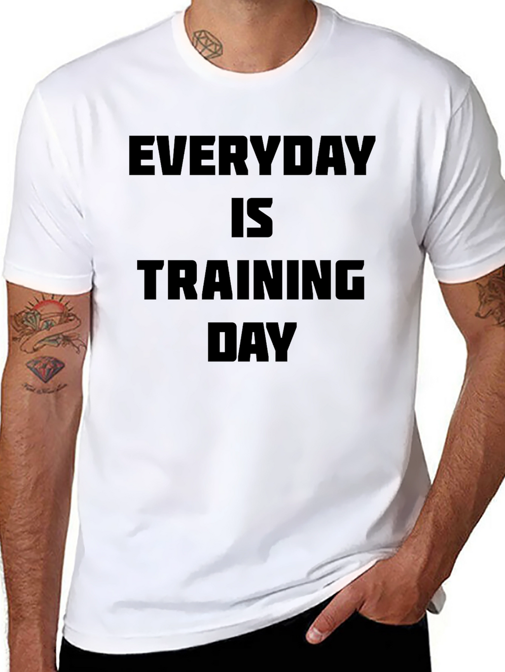 Everyday is Training Day Black T-Shirt