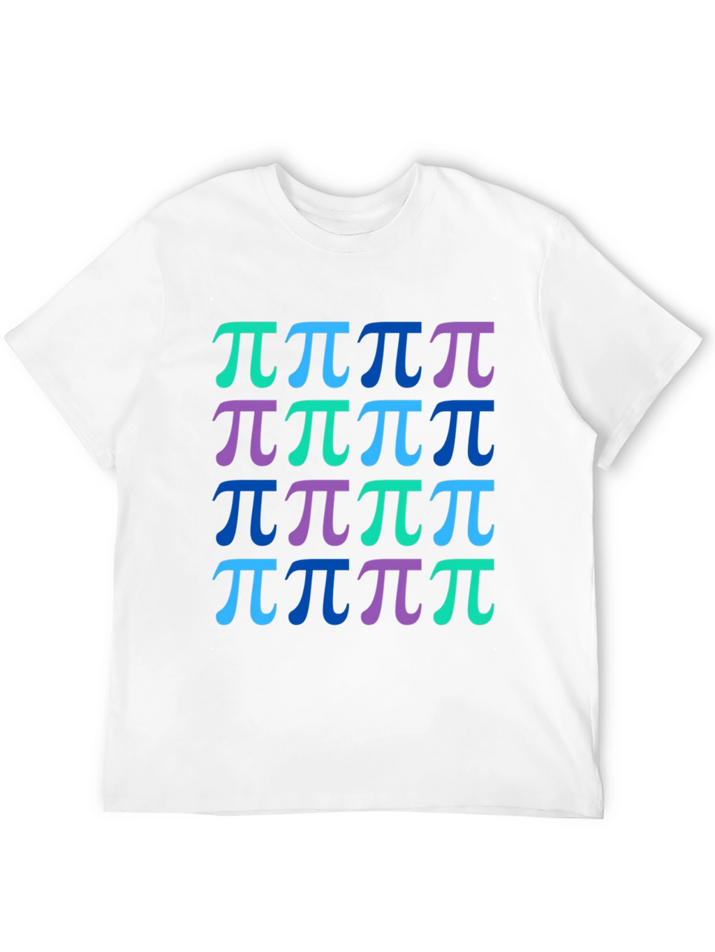 Pi Symbol Pattern T-Shirt