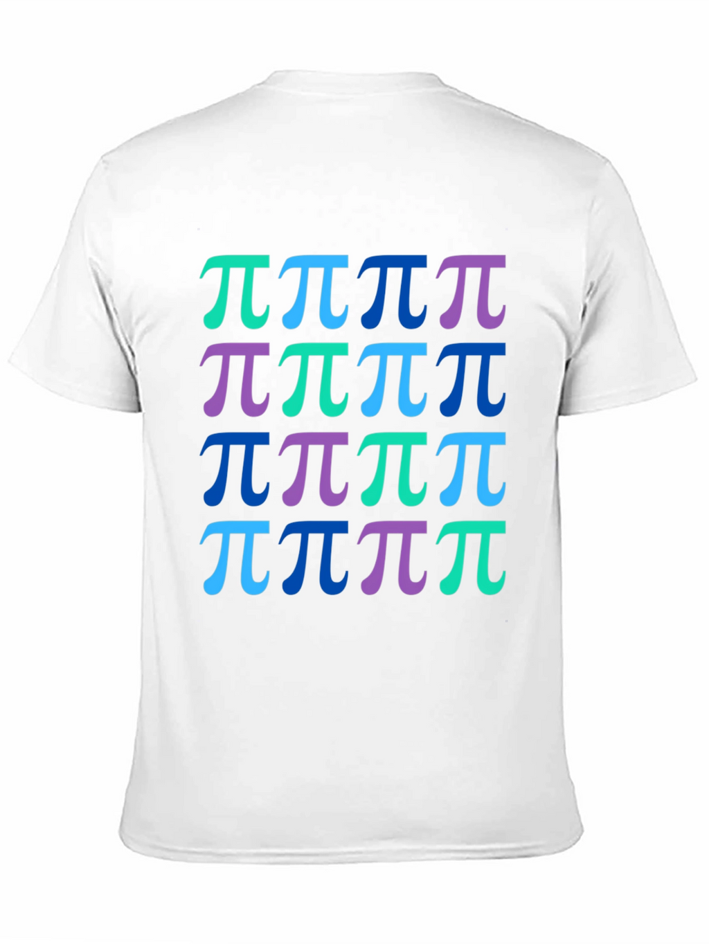 Pi Symbol Pattern T-Shirt