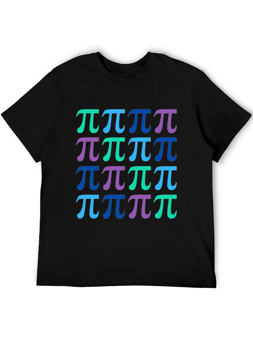 Pi Symbol Pattern T-Shirt