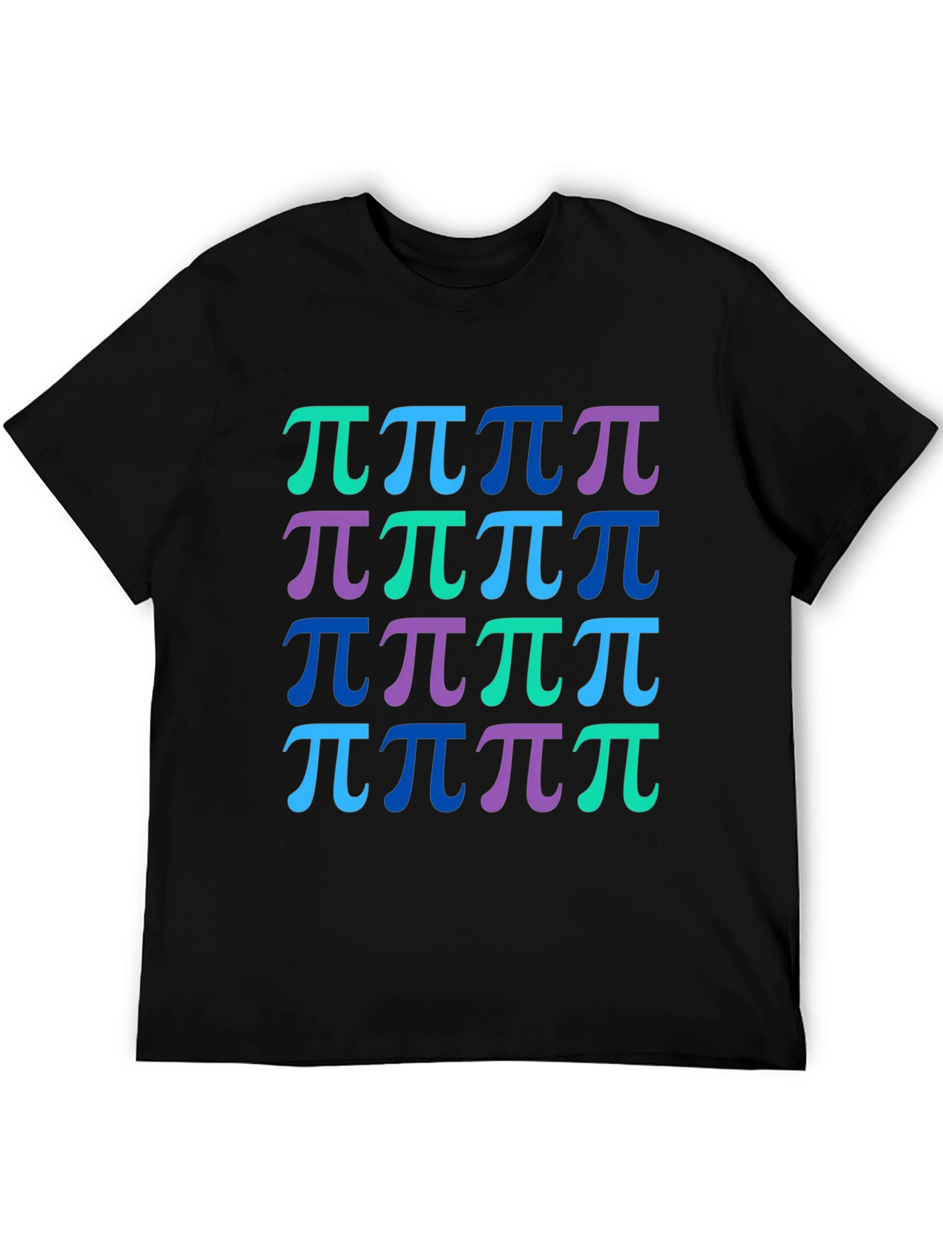 Pi Symbol Pattern T-Shirt