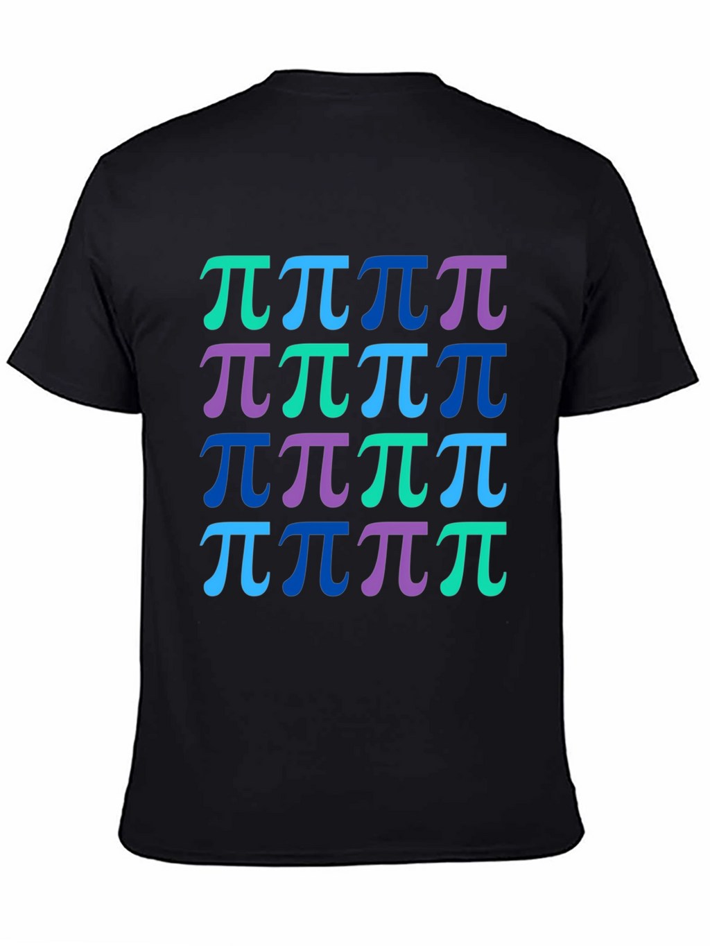 Pi Symbol Pattern T-Shirt
