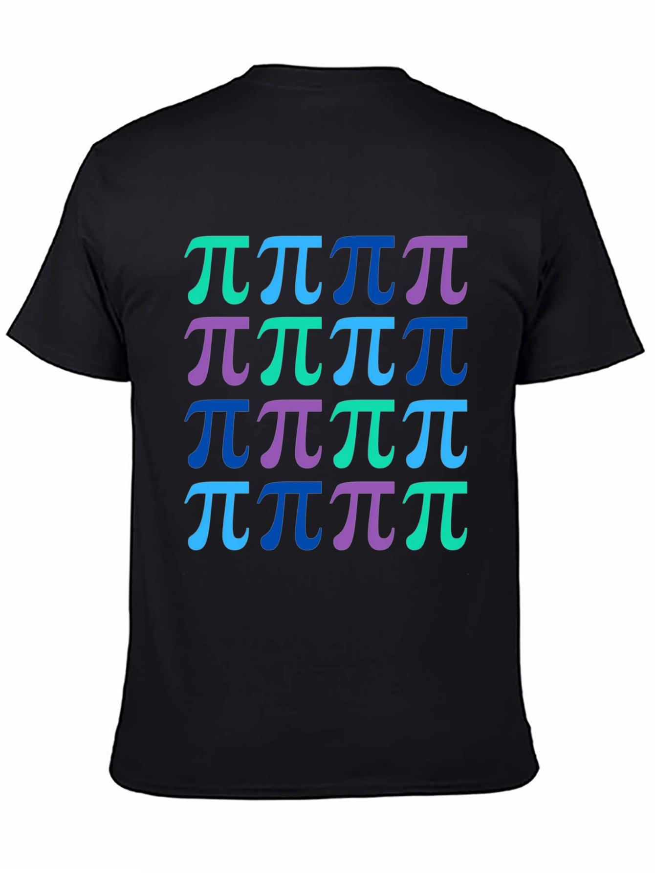 Pi Symbol Pattern T-Shirt