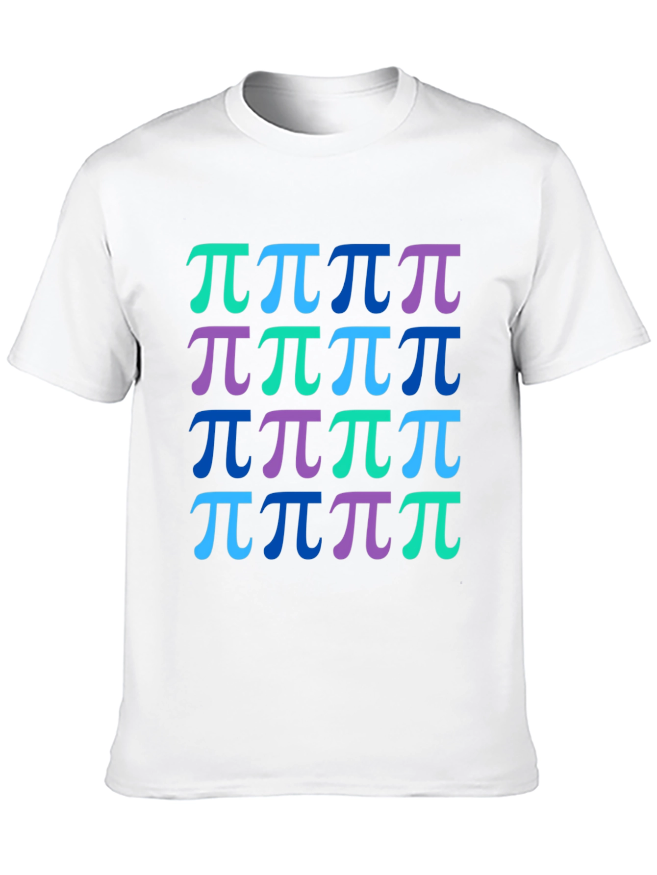 Pi Symbol Pattern T-Shirt