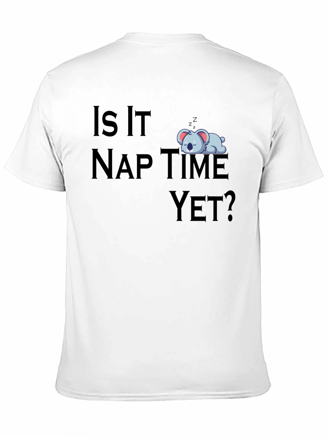 Nap Time Koala Bear Graphic T-Shirt