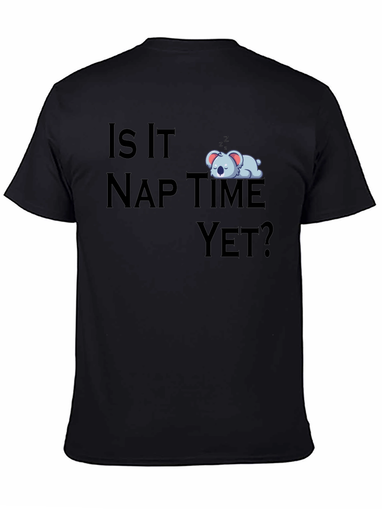 Nap Time Koala Bear Graphic T-Shirt