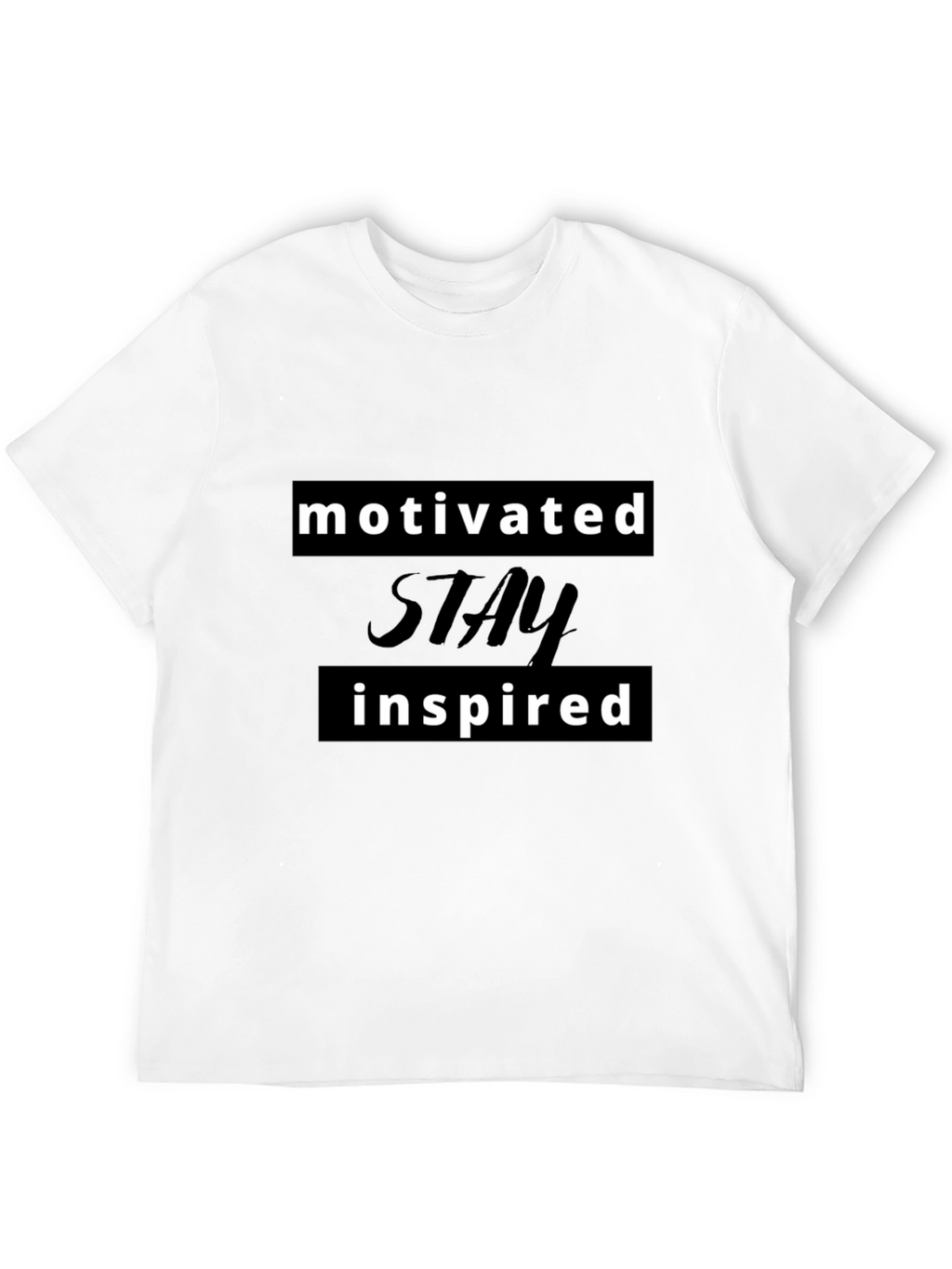 Motivated Stay Inspired Graphic Tee