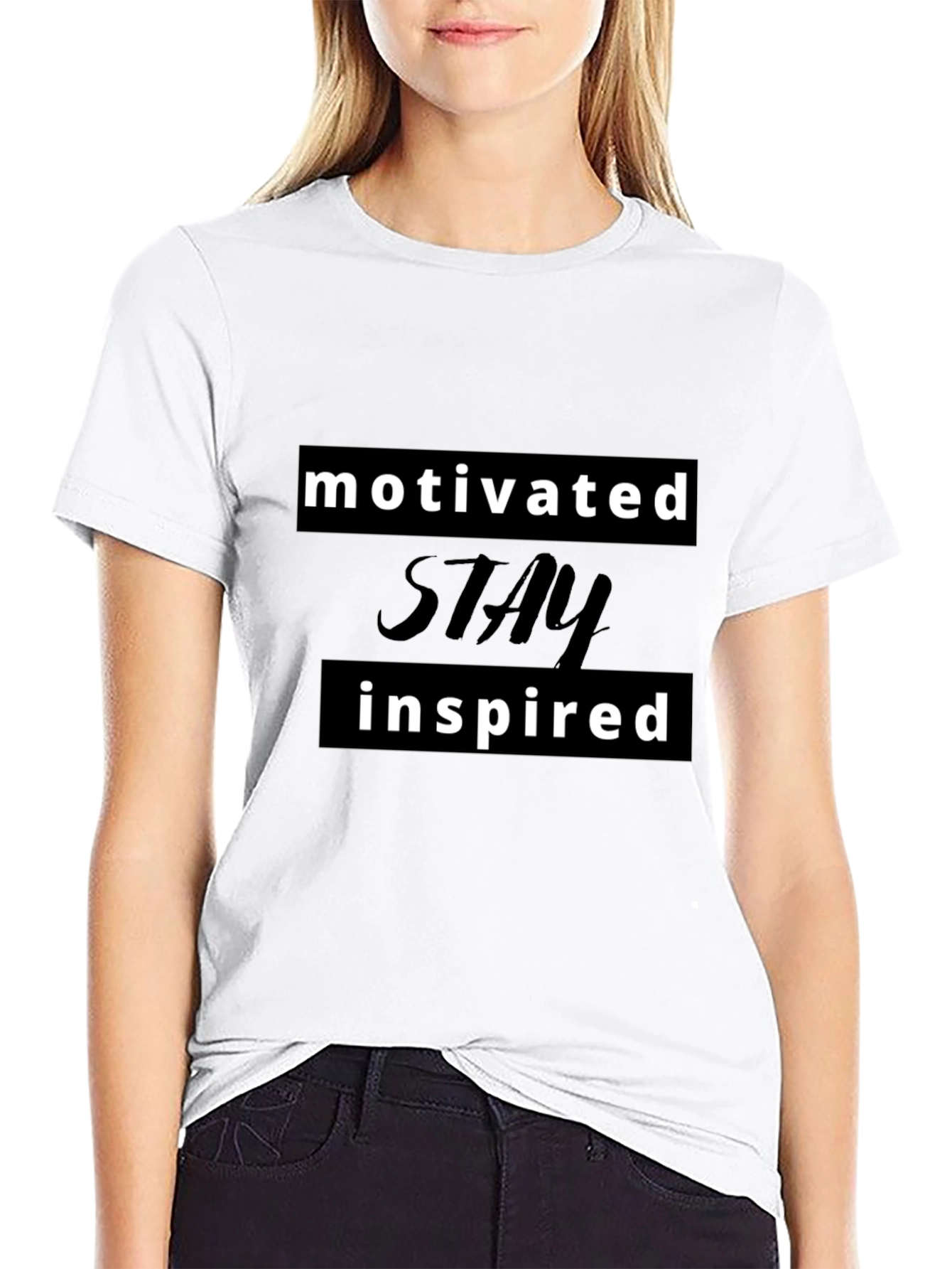 Motivated Stay Inspired Graphic Tee