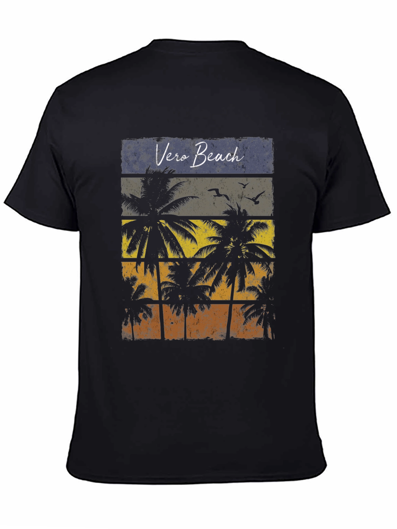 Vero Beach Palm Tree Graphic T-Shirt - Vacation Ready