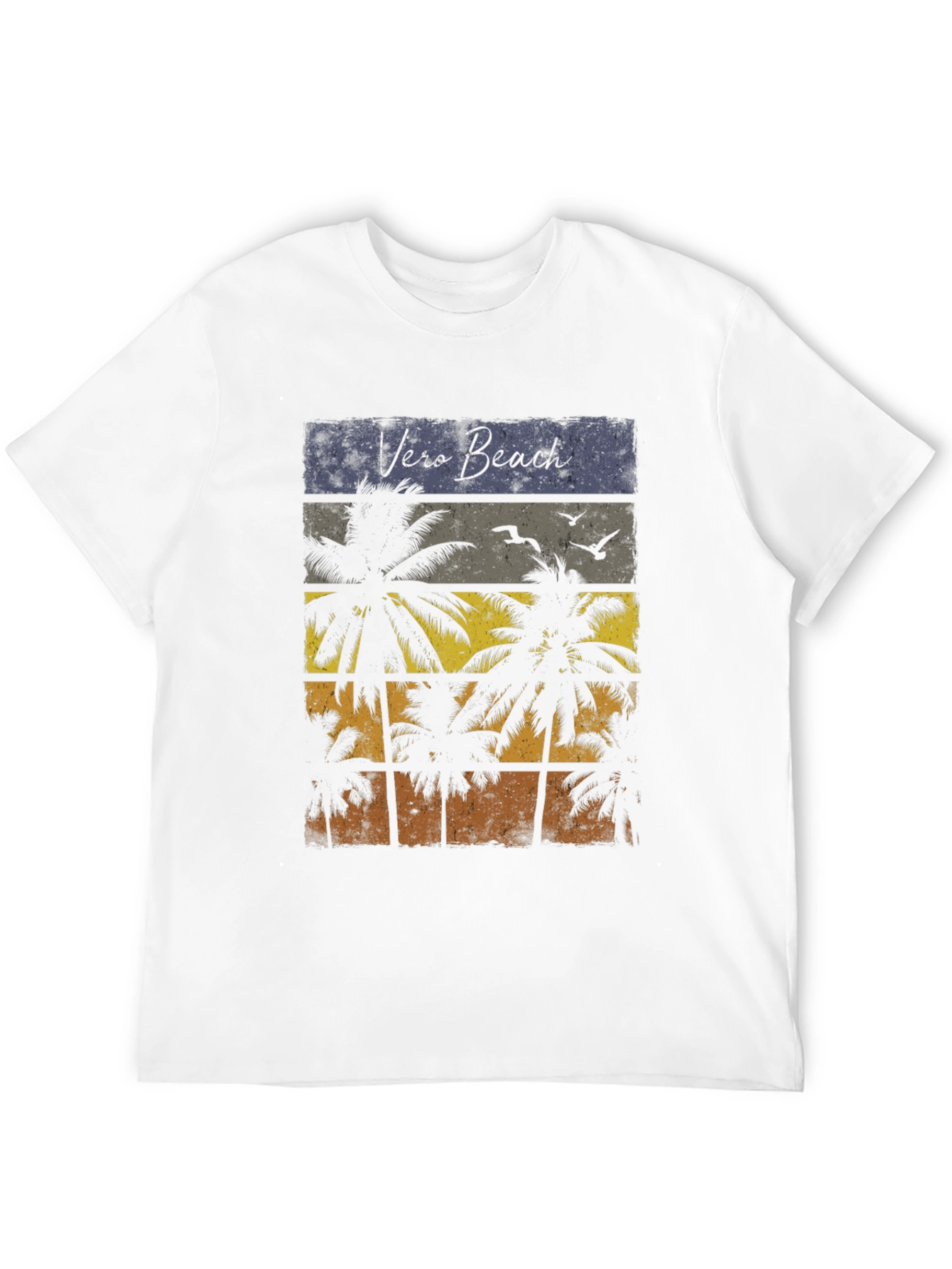 Vero Beach Palm Tree Graphic T-Shirt - Vacation Ready