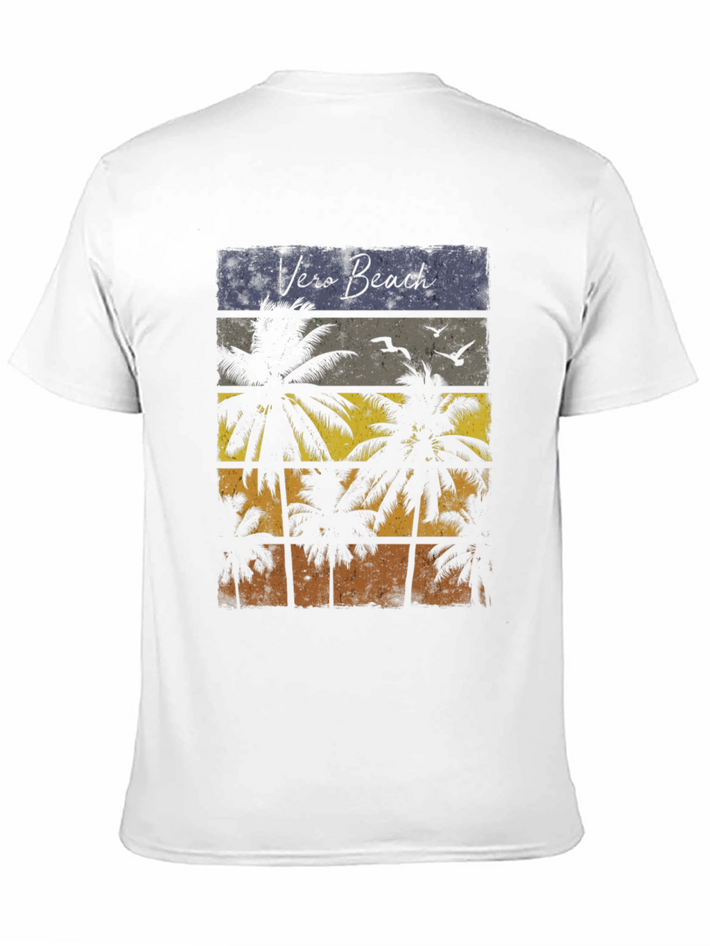 Vero Beach Palm Tree Graphic T-Shirt - Vacation Ready