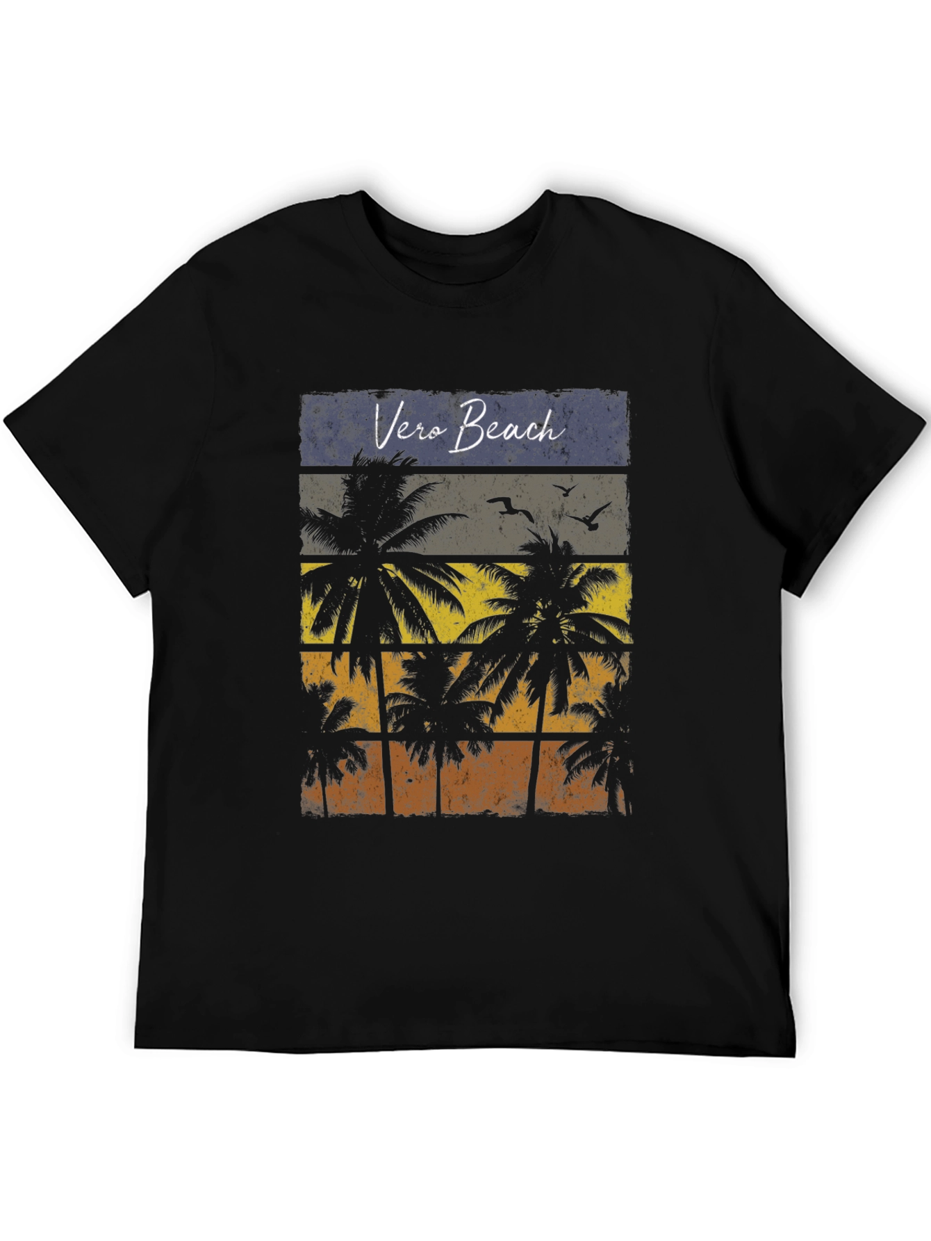 Vero Beach Palm Tree Graphic T-Shirt - Vacation Ready