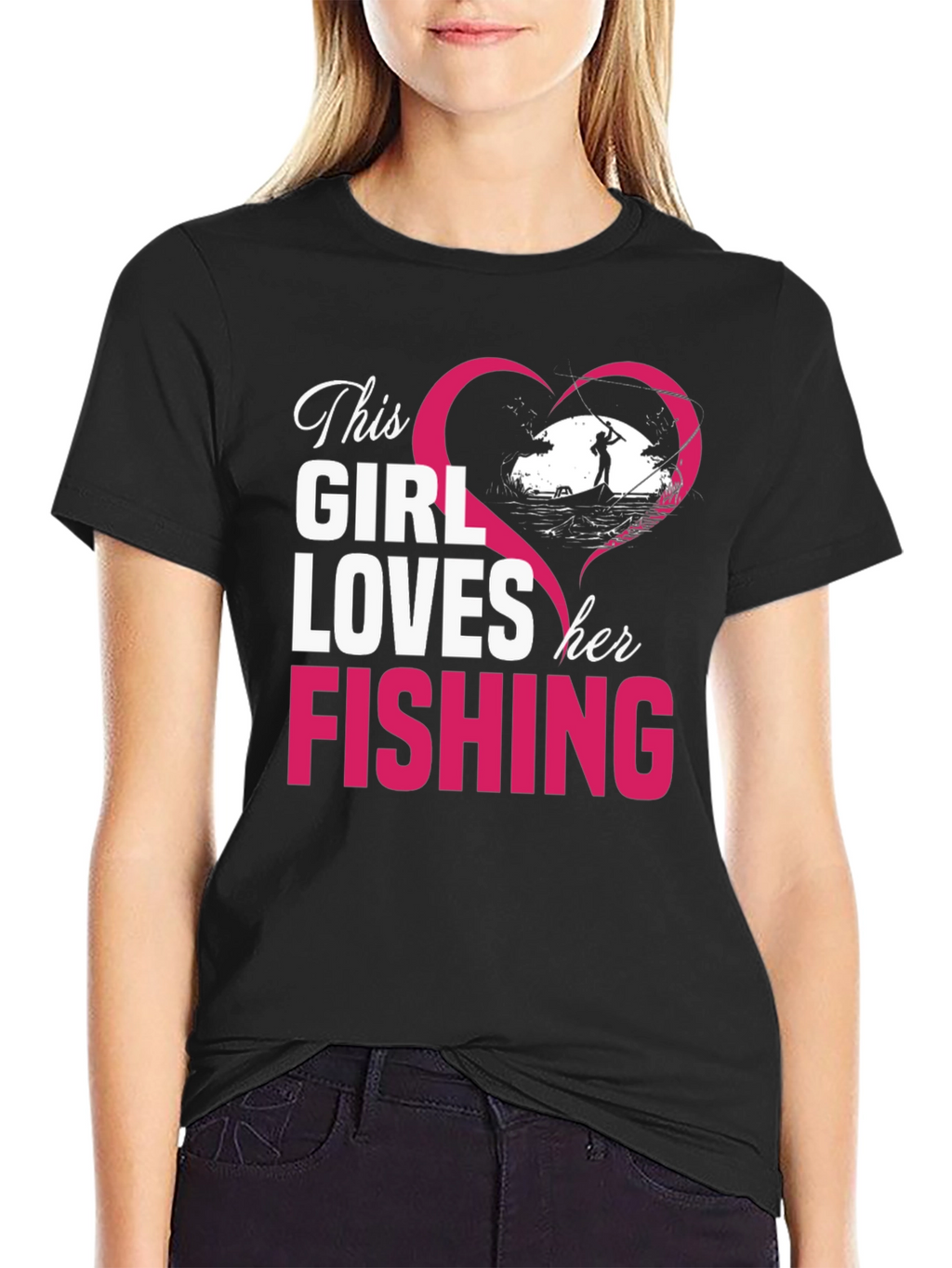 This Girl Loves Fishing T-Shirt