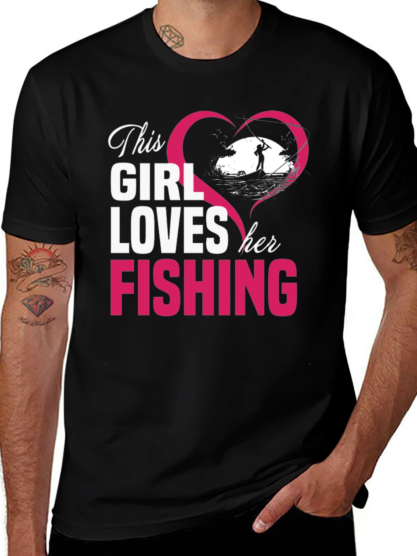 This Girl Loves Fishing T-Shirt