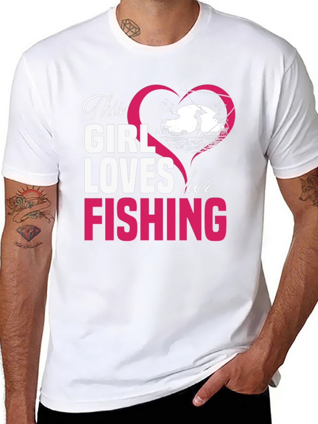 This Girl Loves Fishing T-Shirt