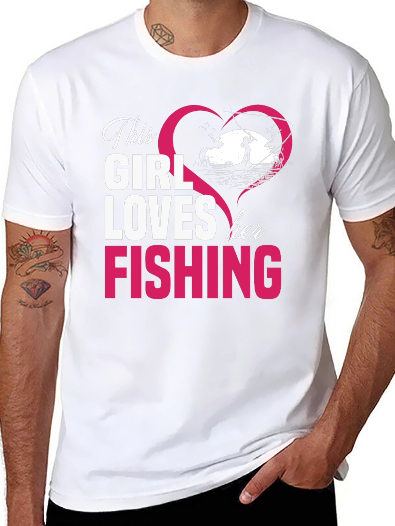 This Girl Loves Fishing T-Shirt