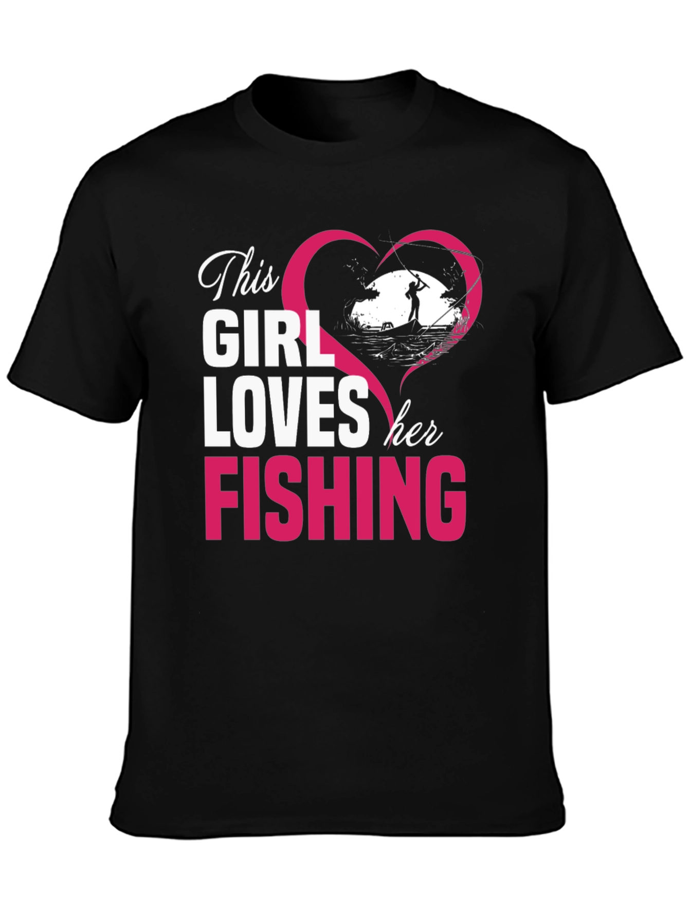 This Girl Loves Fishing T-Shirt