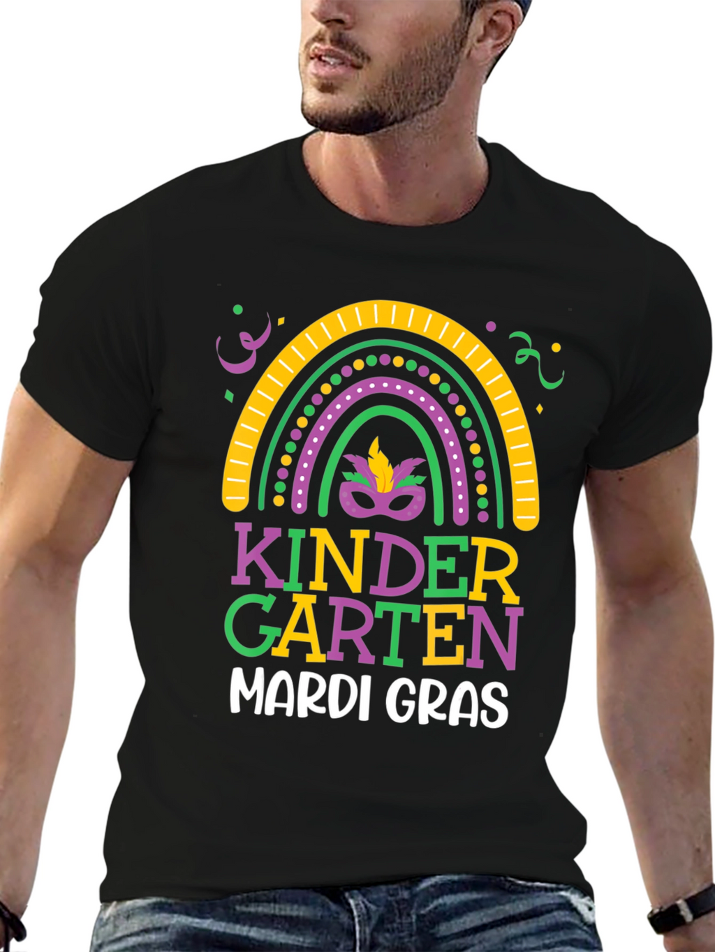 Kindergarten Mardi Gras T-Shirt