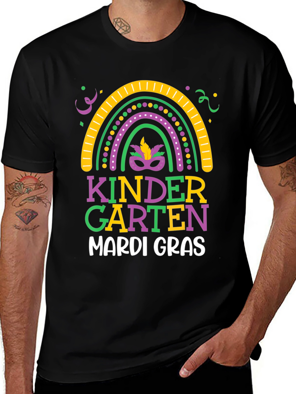Kindergarten Mardi Gras T-Shirt