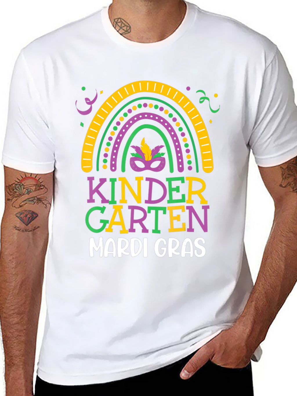 Kindergarten Mardi Gras T-Shirt