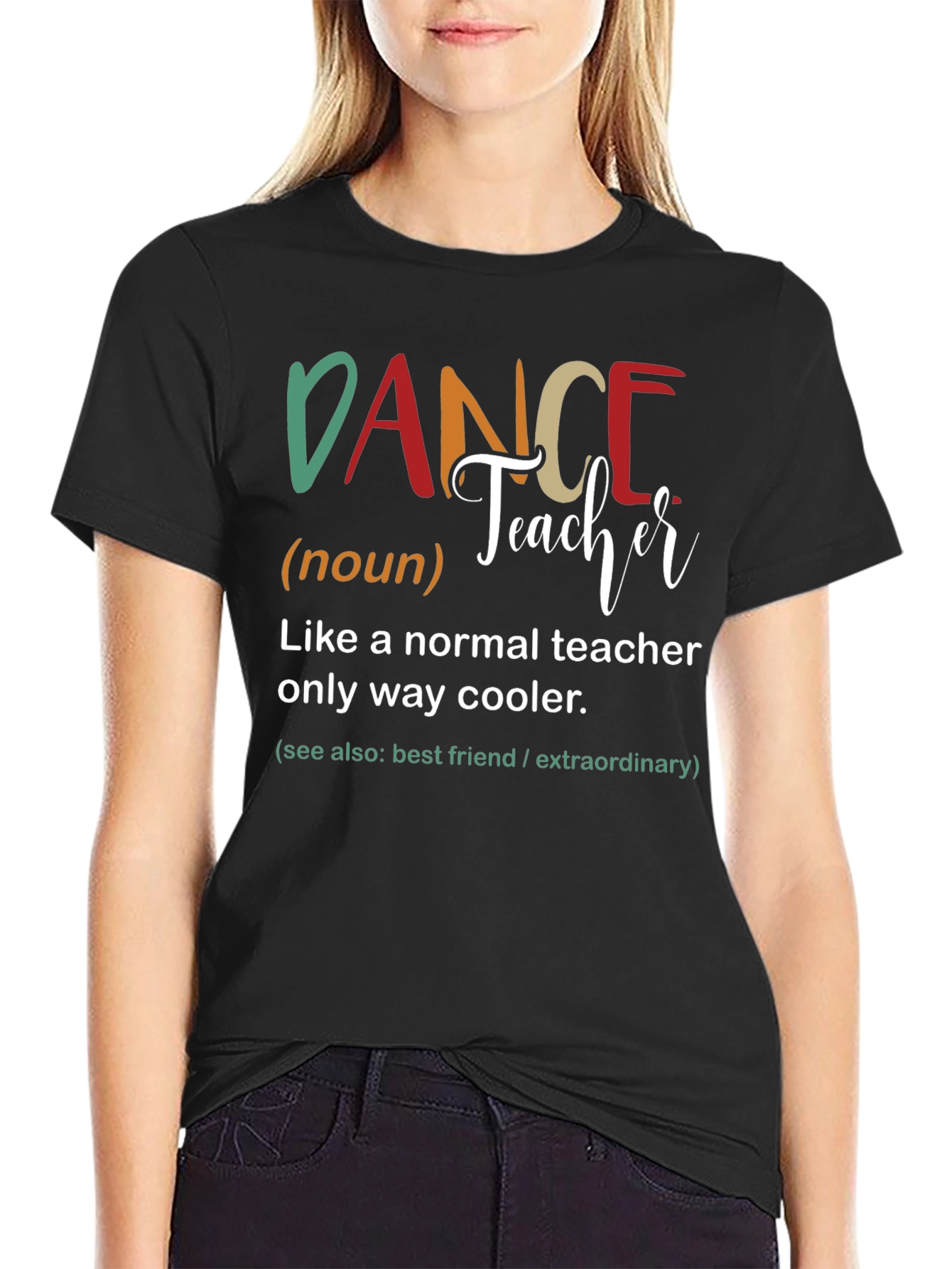 Dance Teacher Definition Graphic T-Shirt