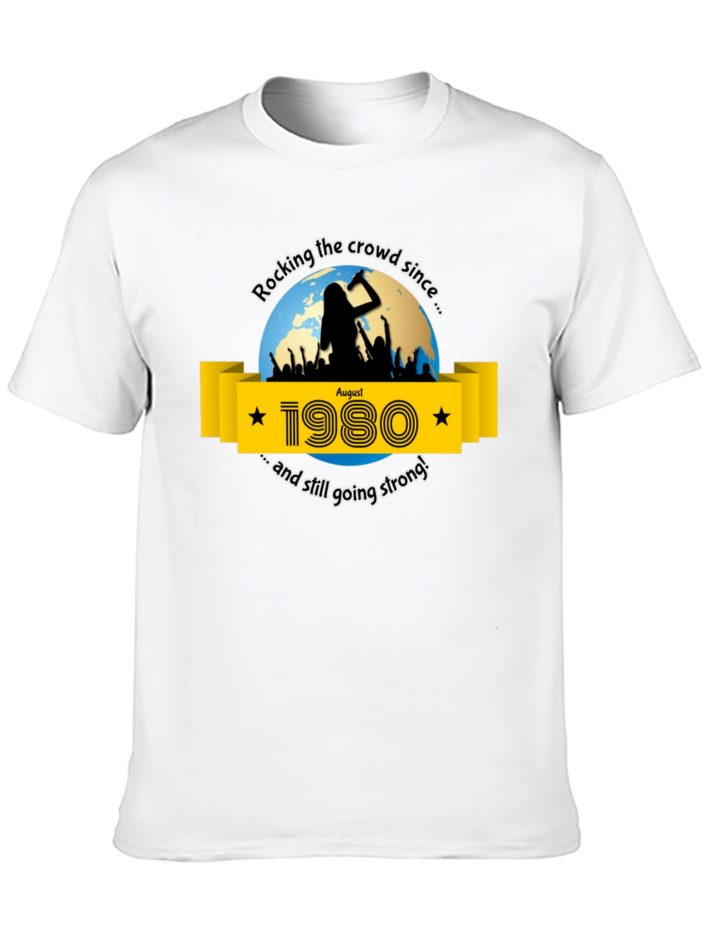 Rocking Since 1980s Concert T-Shirt