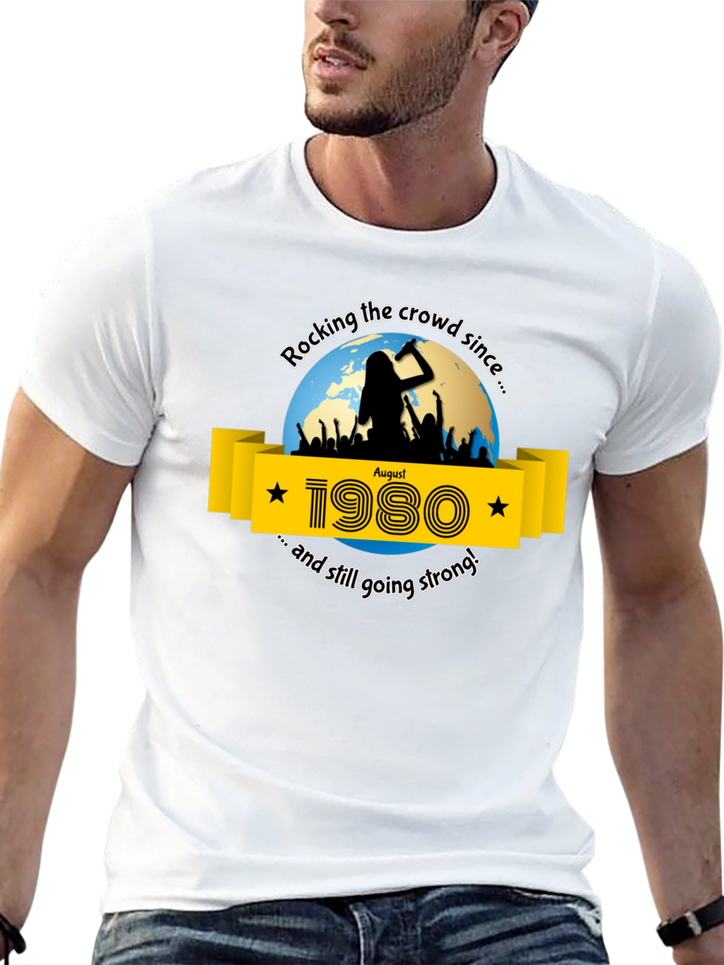 Rocking Since 1980s Concert T-Shirt