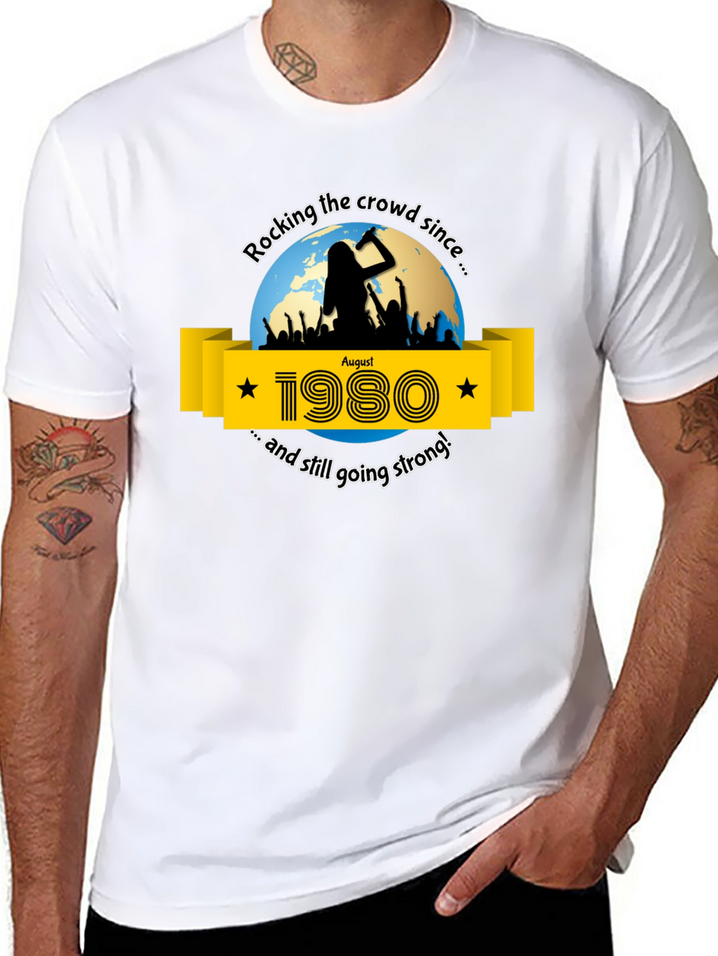 Rocking Since 1980s Concert T-Shirt