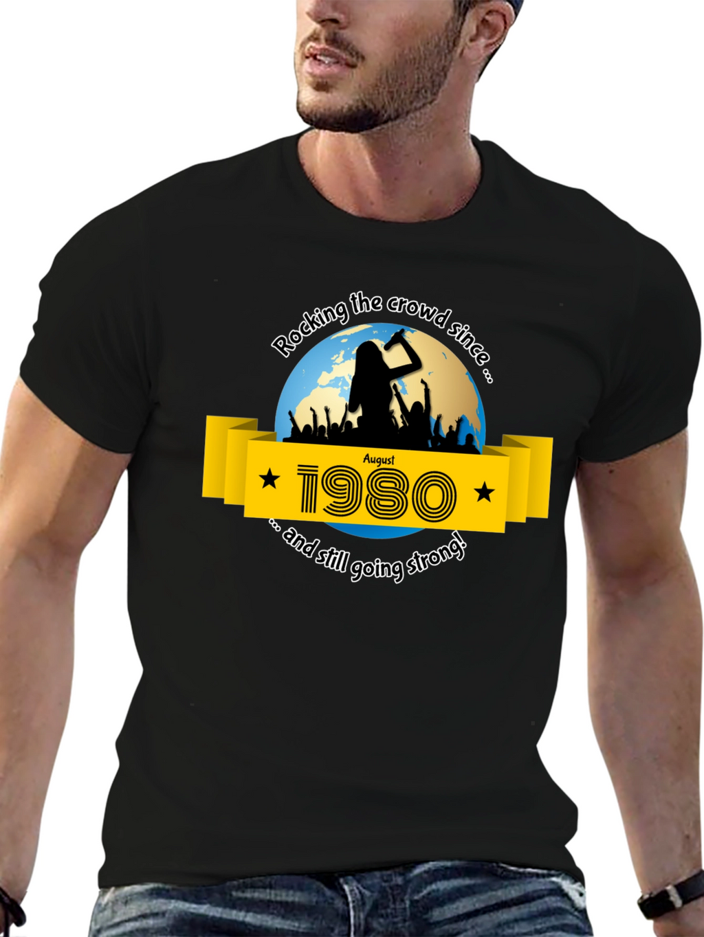 Rocking Since 1980s Concert T-Shirt