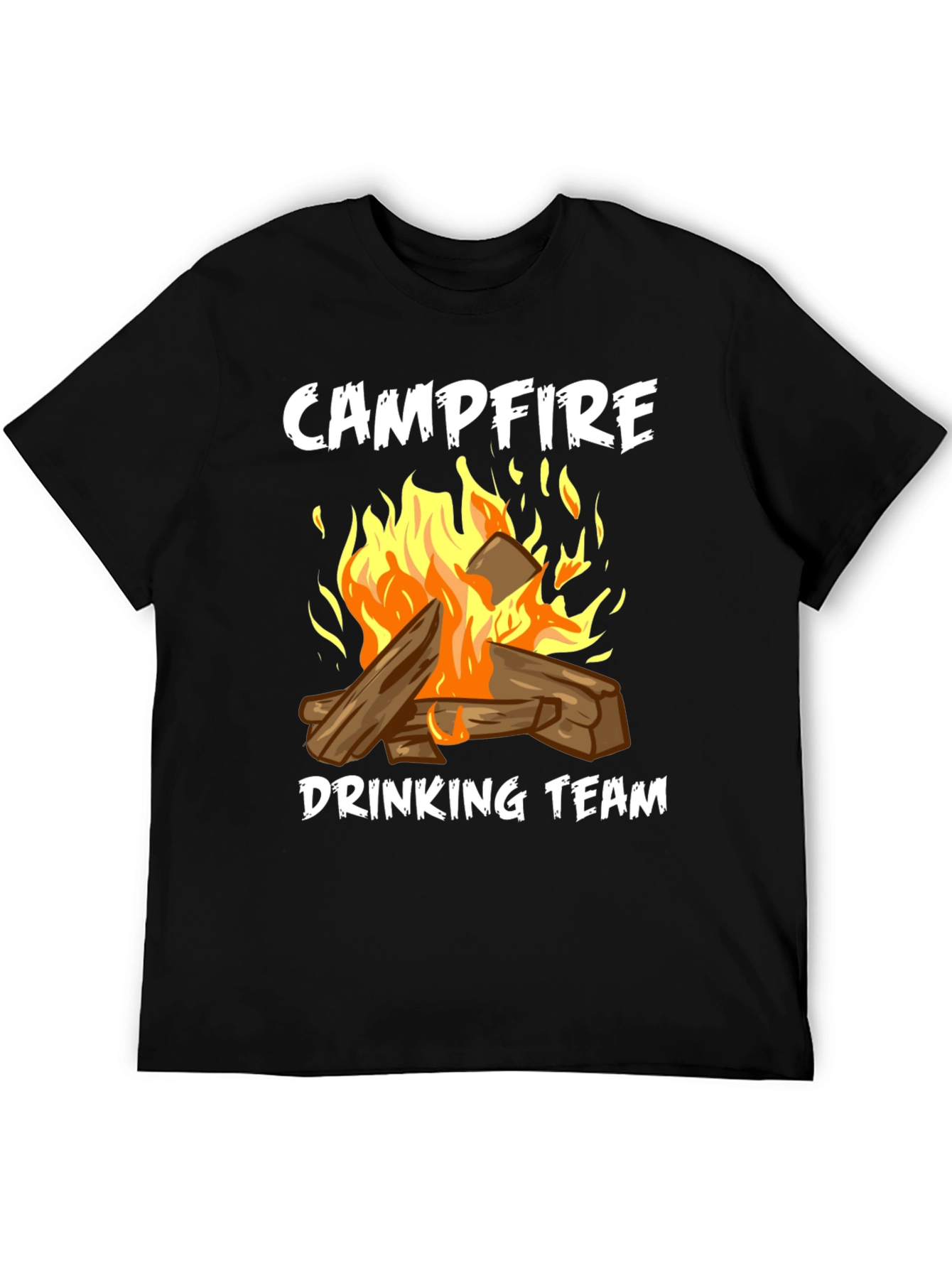 Campfire Drinking Team Graphic Tee