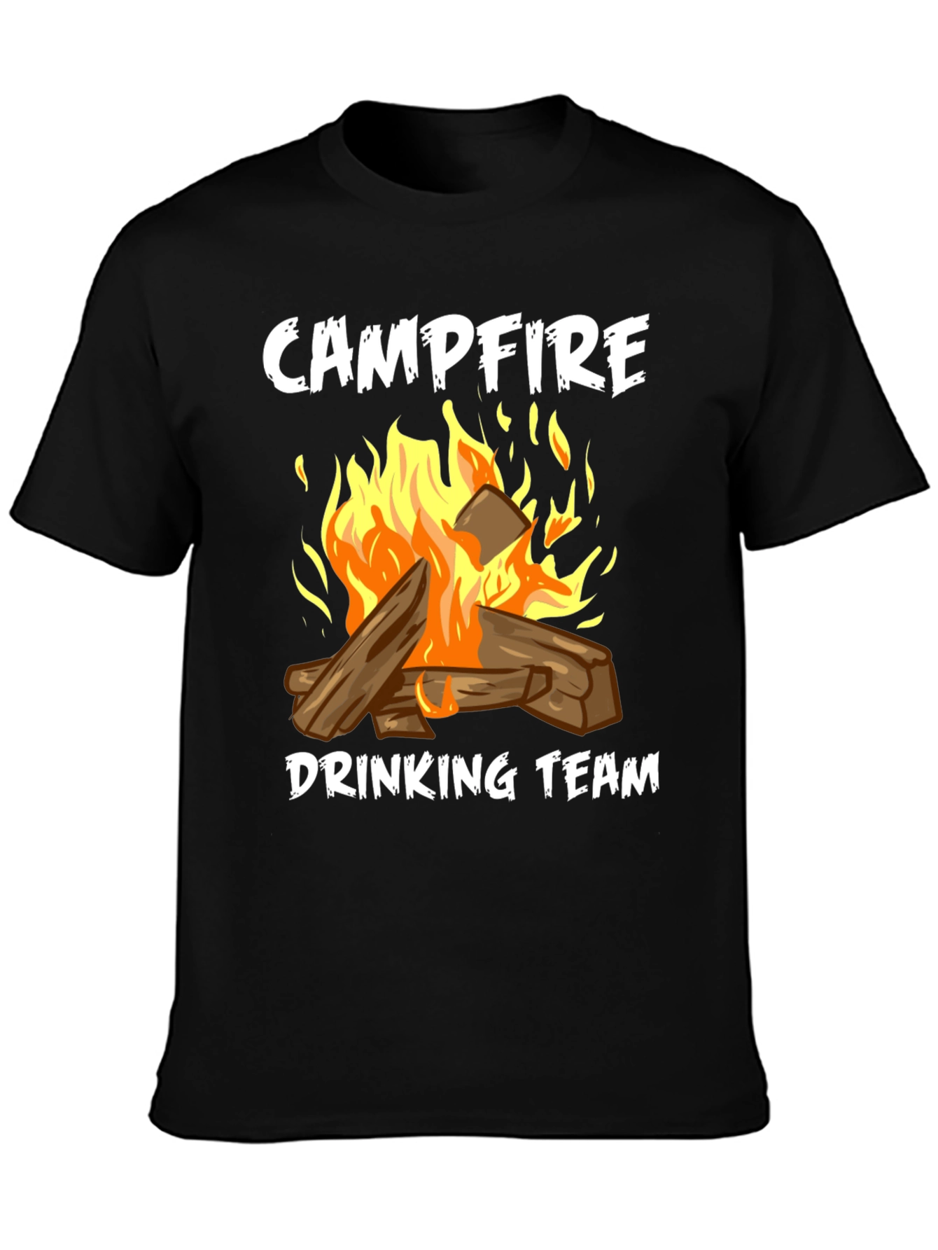 Campfire Drinking Team Graphic Tee