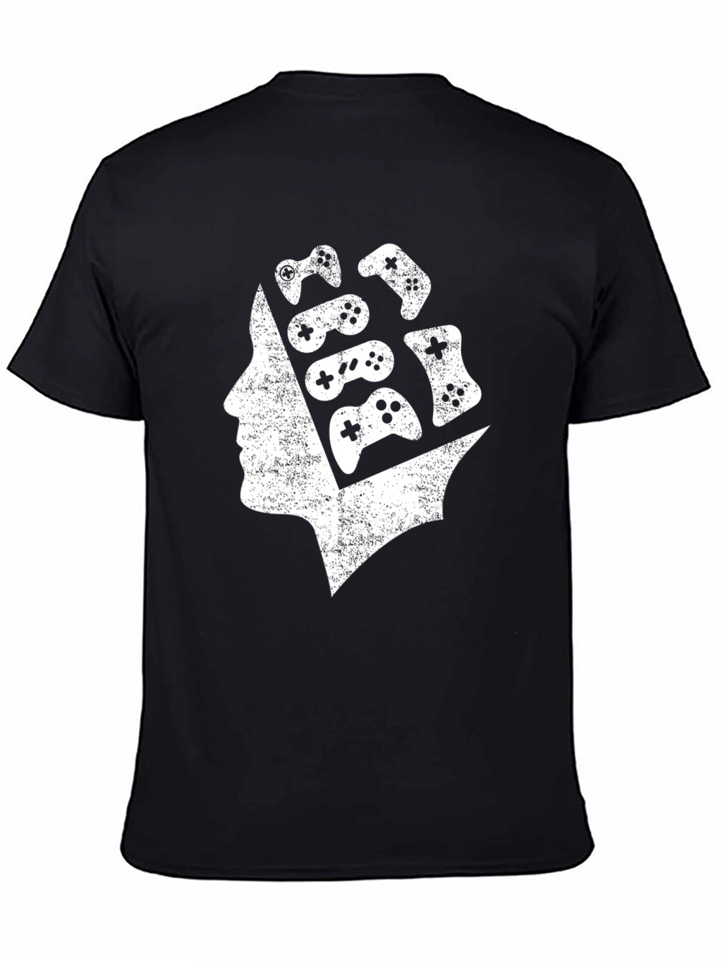 Gamer Mind T-Shirt - Controller Head Graphic Tee