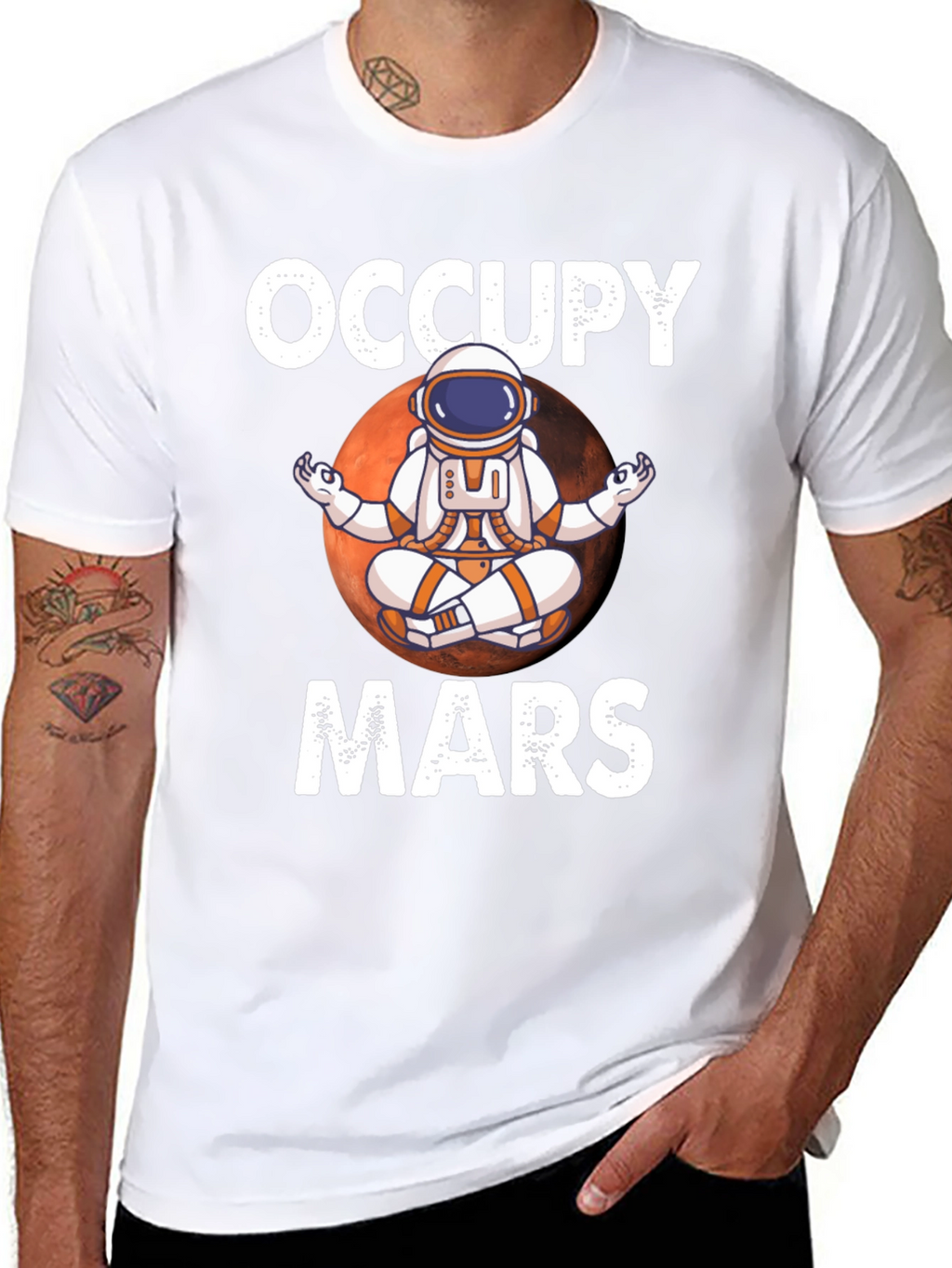 Occupy Mars Astronaut T-Shirt